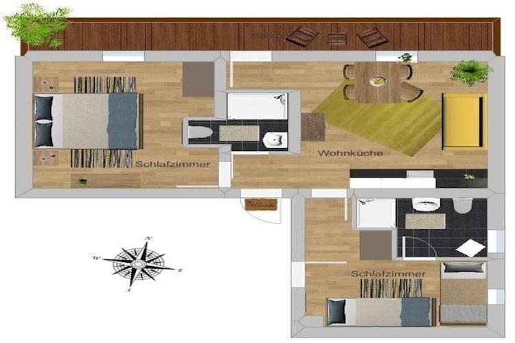 Flat In With A Balcony * Krimml